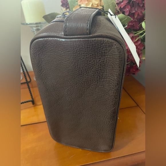 Brahmin Dylan Cocoa Brown Manchester NWT Unisex - Picture 2 of 7